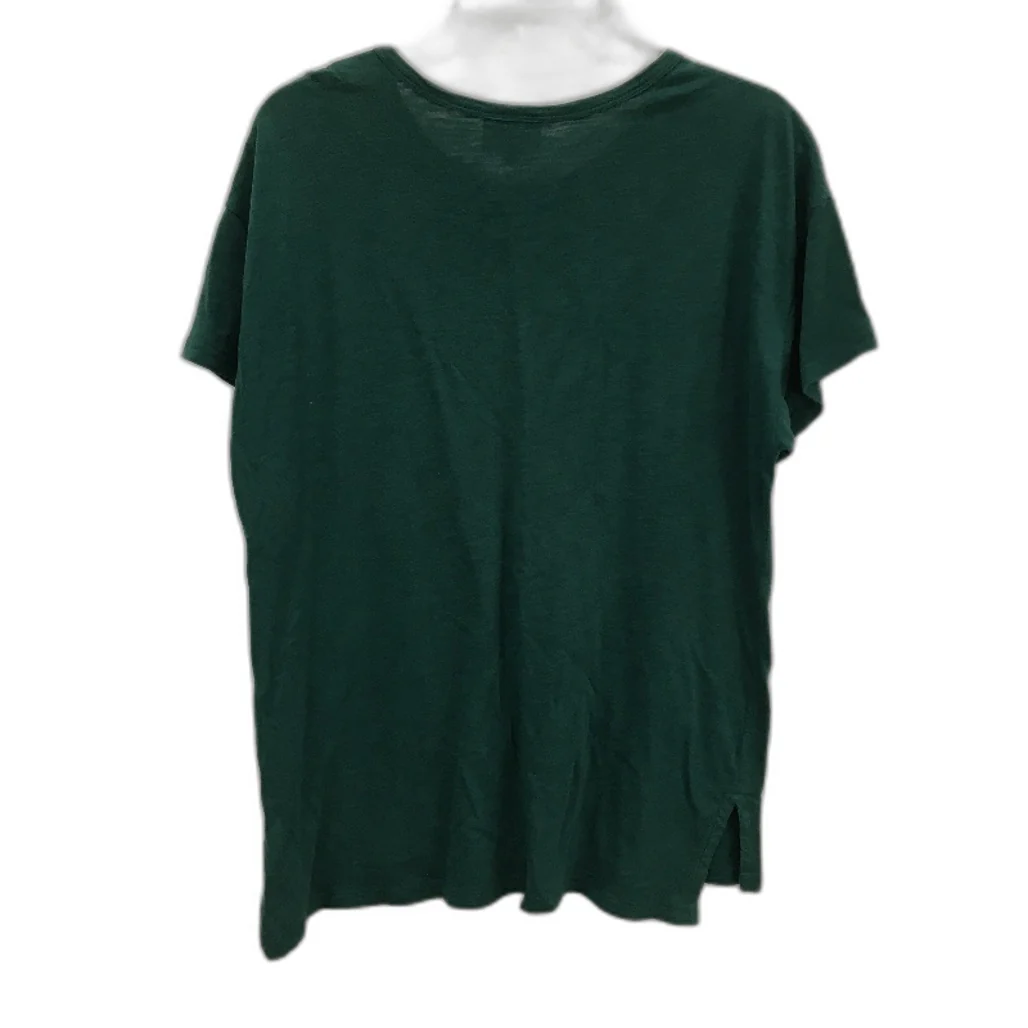 Seed Heritage Cotton Modal Sport Forest Green Basic Cotton T-Shirt Ladies XS - Image 2
