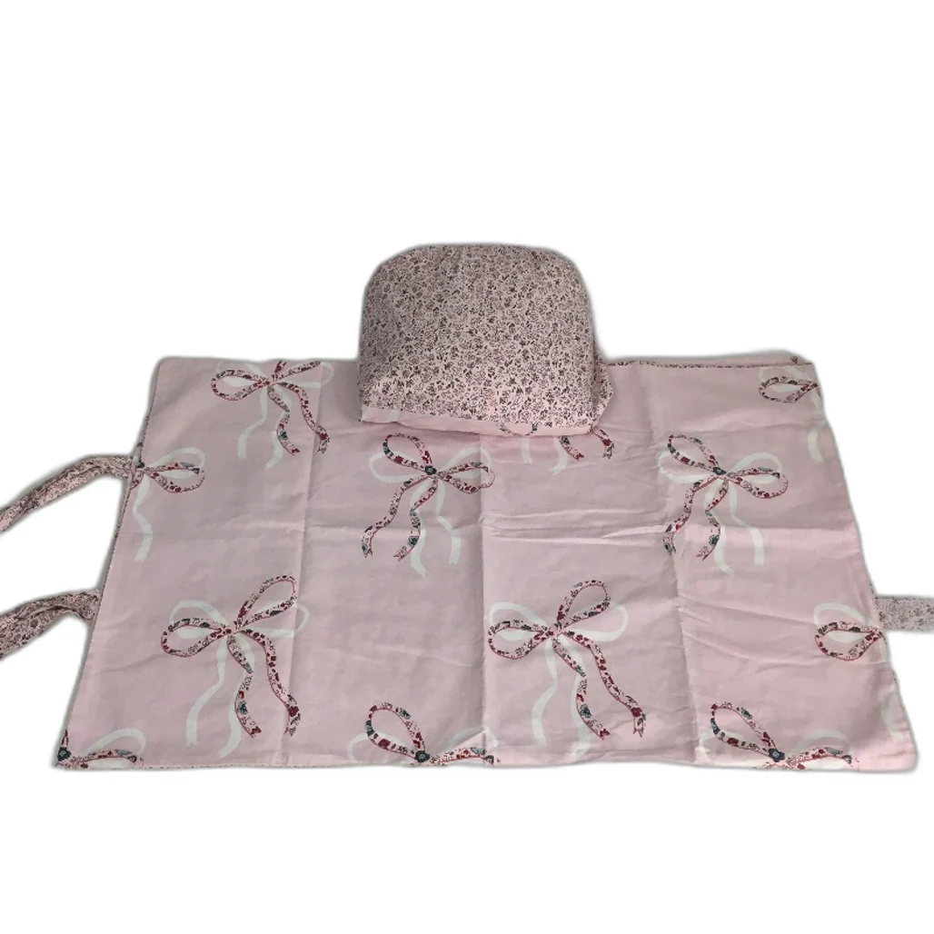 Target Becky Bow Australian Cotton Reversible Quilt Cover Set Size QUEEN NEW
