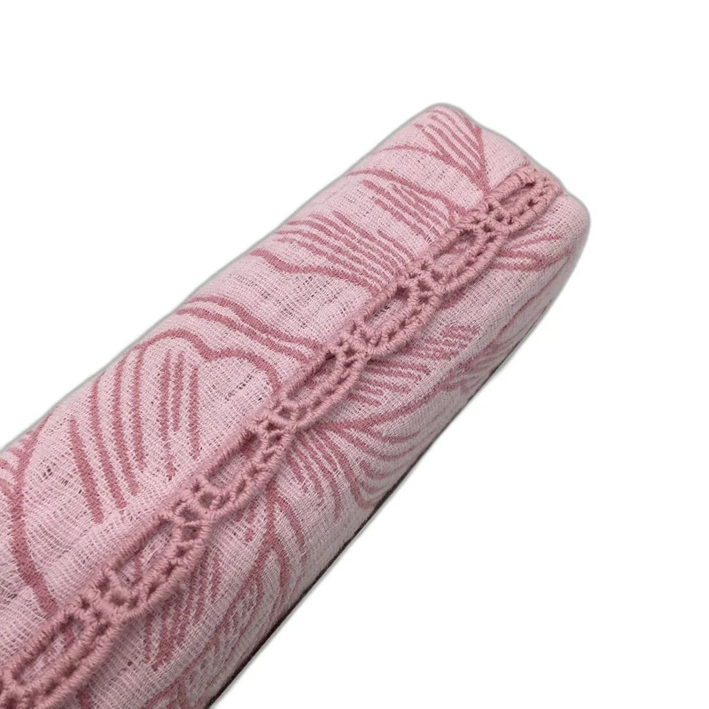 Target Dayna Floral Textured Pink Jacquard European Pillowcase 65x65cm NEW - Image 3