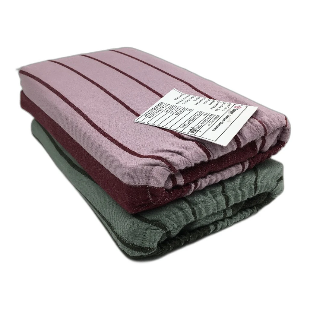 2 Piece Merlot Red and Forest Green European Square Pillowcases 65x65cm NEW - Image 3