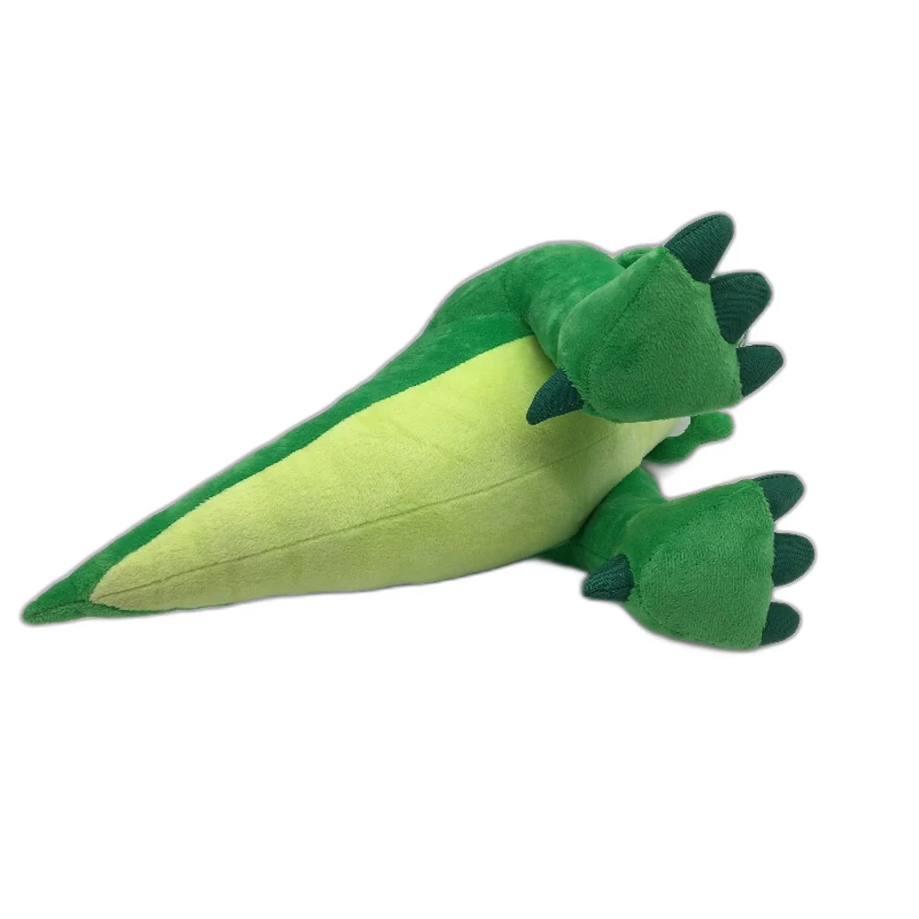 Green & Blue Dinosaurs T-Rex Triceratops 2 PCS Soft Fluffy Plush Toy Plushie NEW - Image 5