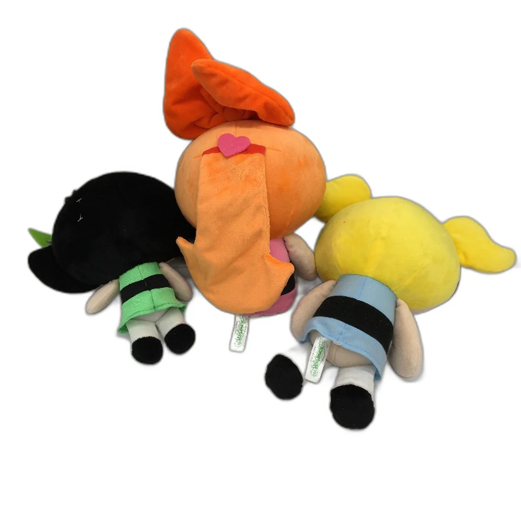 Powerpuff Girls 3 Pack Bundle Blossom Bubbles Buttercup With Sunglasses NEW - Image 2