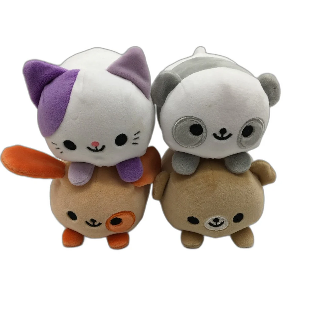 Mini Plush Toy 2x 2 Pack Bundle Super Soft Magnetic Animal Palm Pal Plushies NEW - Image 3