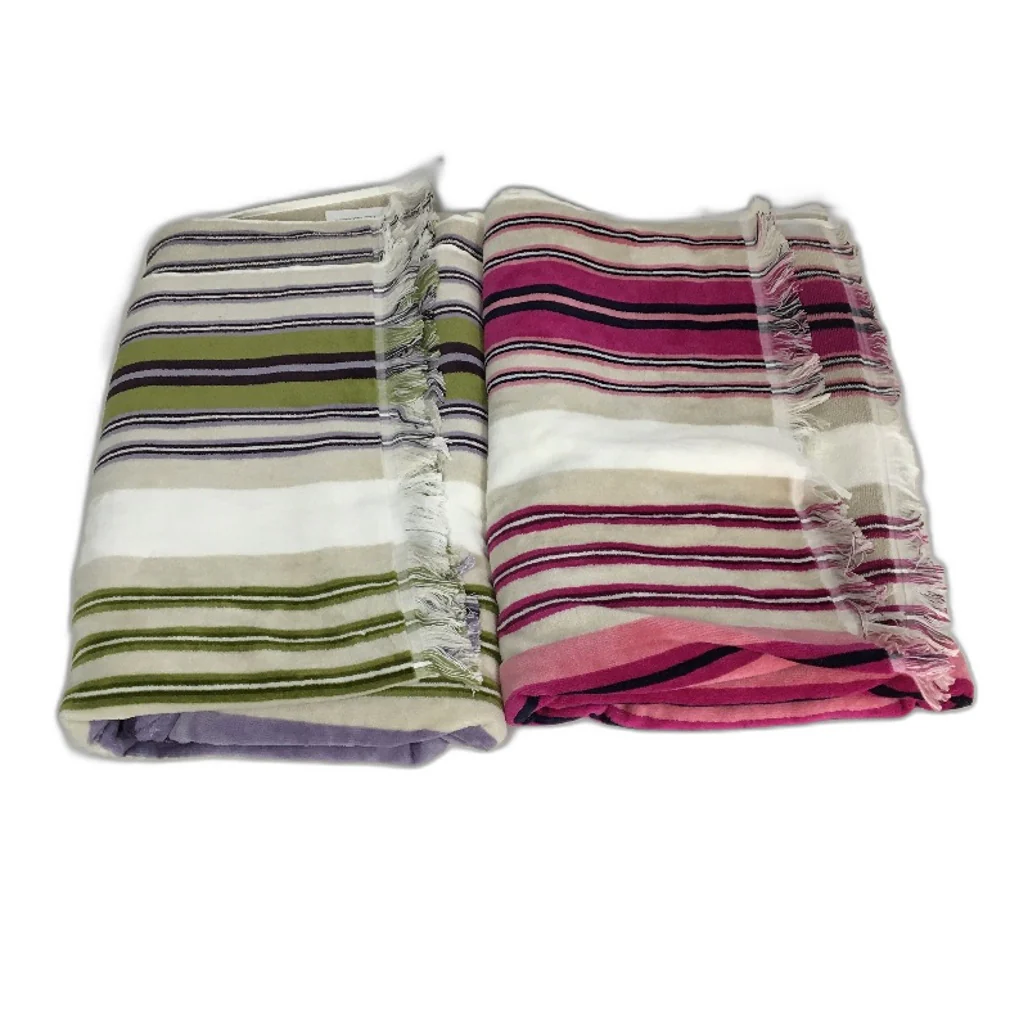 Target Aust Cotton Velour Thalia Stripe Adult Size Beach Towels 95x175cm NEW - Image 2