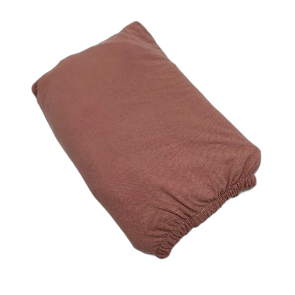 2 Pack Muted Red Stripe Standard Rectangle Cotton Pillowcases 40x73cm NEW - Image 2