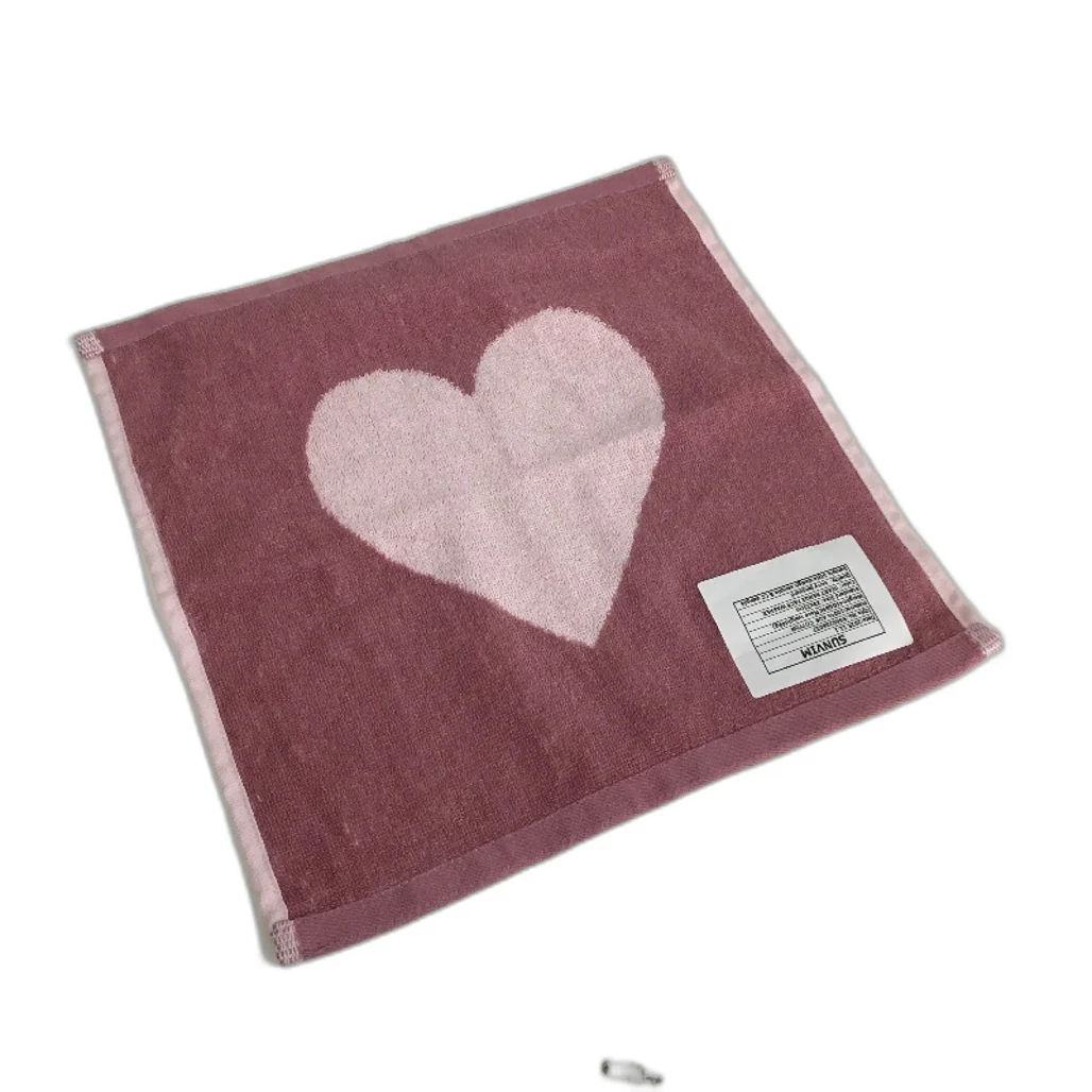 Gretel Dollhouse Cushion, Face Washer, Hand & Bath Towel Heart Towel Bundle NEW - Image 5