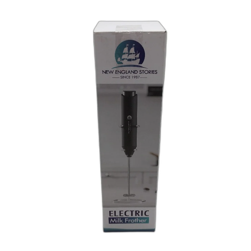New England Stories Electric Handheld Milk Frother Foam Maker in Black DEMO - Image 5