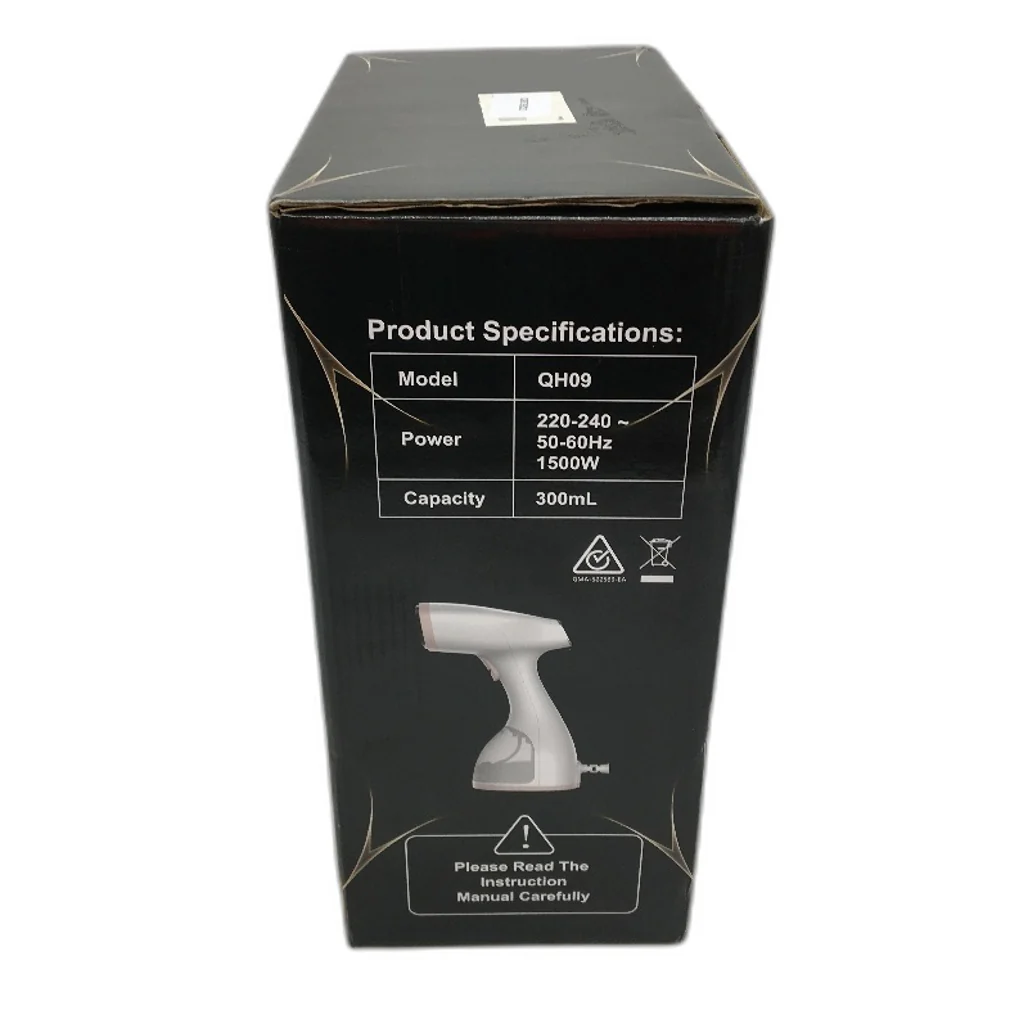 QH09 300ml 1500W Handheld Garment Steamer with Lint and Fabric Brush NEW - Image 5