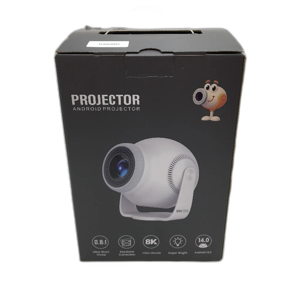 Velec TP360 1080p FHD Android 14 Mini Portable Home Theatre Projector DEMO - Image 4