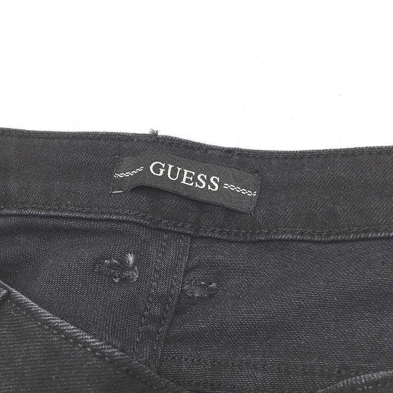 Guess Annette Skinny Slim Tapered Black Mid Rise Jeans Ladies Size EU 44 NEW - Image 4