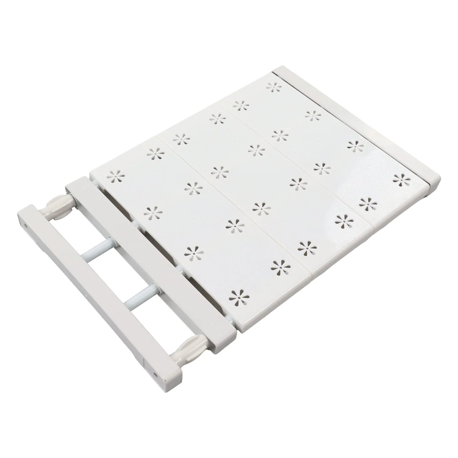 Tension Shelf Organizer for Closets No Drilling Expandable 38-55cm