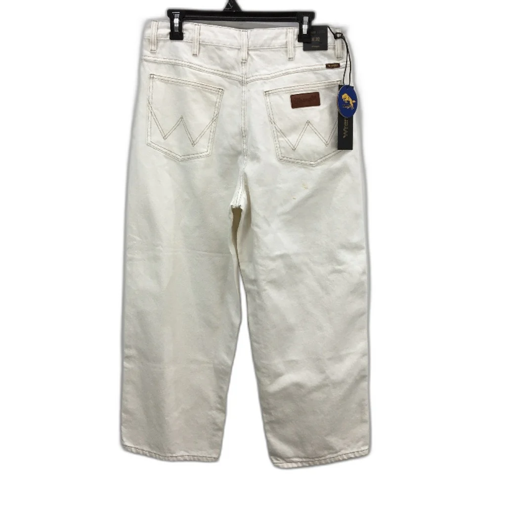 Wrangler Grazer Super Baggy Relaxed Ghostfire Wide Leg Jeans Mens Size W32 NEW - Image 2