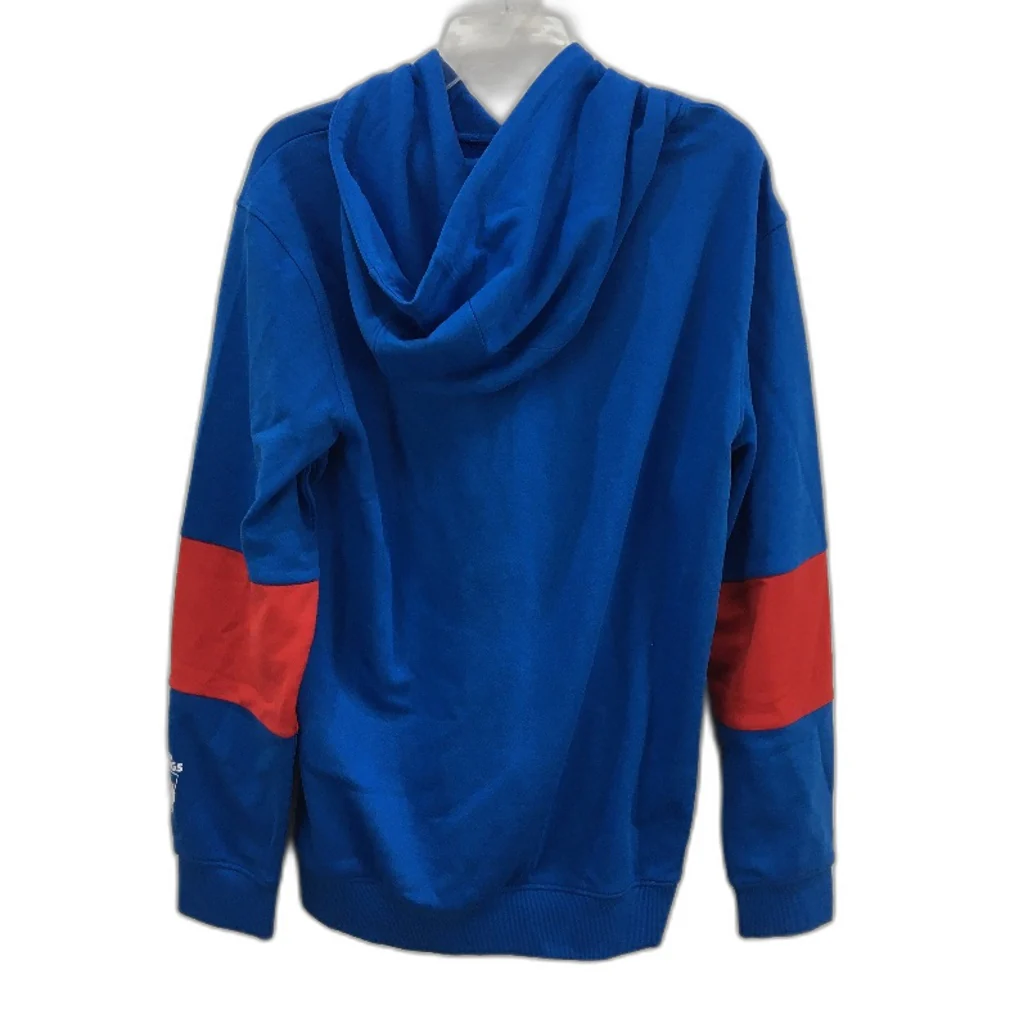 AFL Football Official Merch Western Bulldogs Blue Hooded Jumper Mens Size M NEW - Image 2