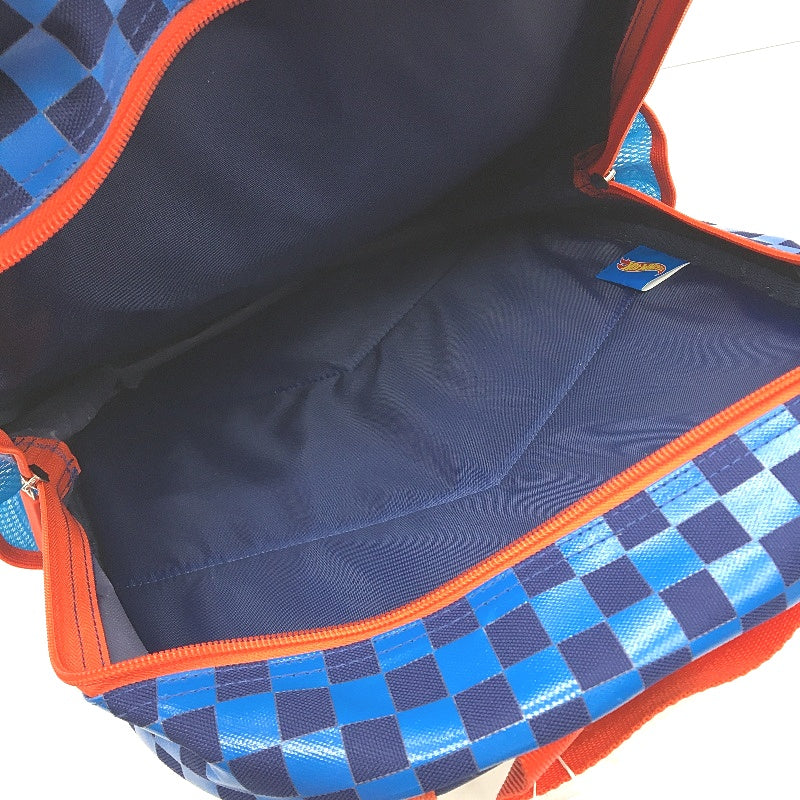 Mattel Navy Blue Hot Wheels Built For Speed Blue School Everday Backpack NEW - Image 4