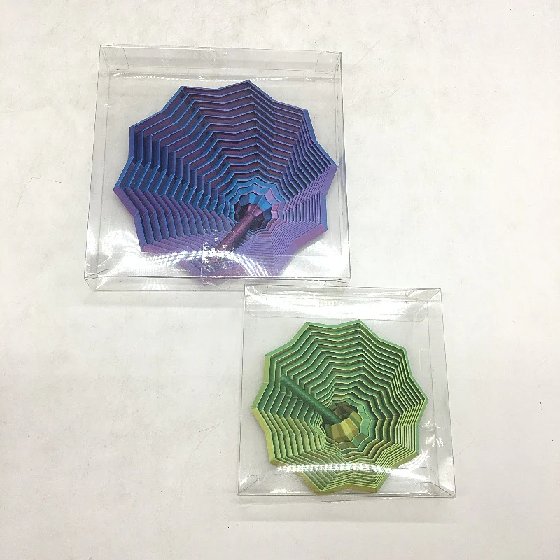 3D Printed Chromatic Multicoloured Dragon & Fidgets Artwork 9 Piece Pack NEW - Image 4