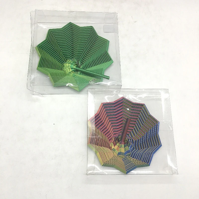 3D Printed Dragon & Fidgets Chromatic Multicoloured Artwork 9 Piece Pack NEW - Image 3