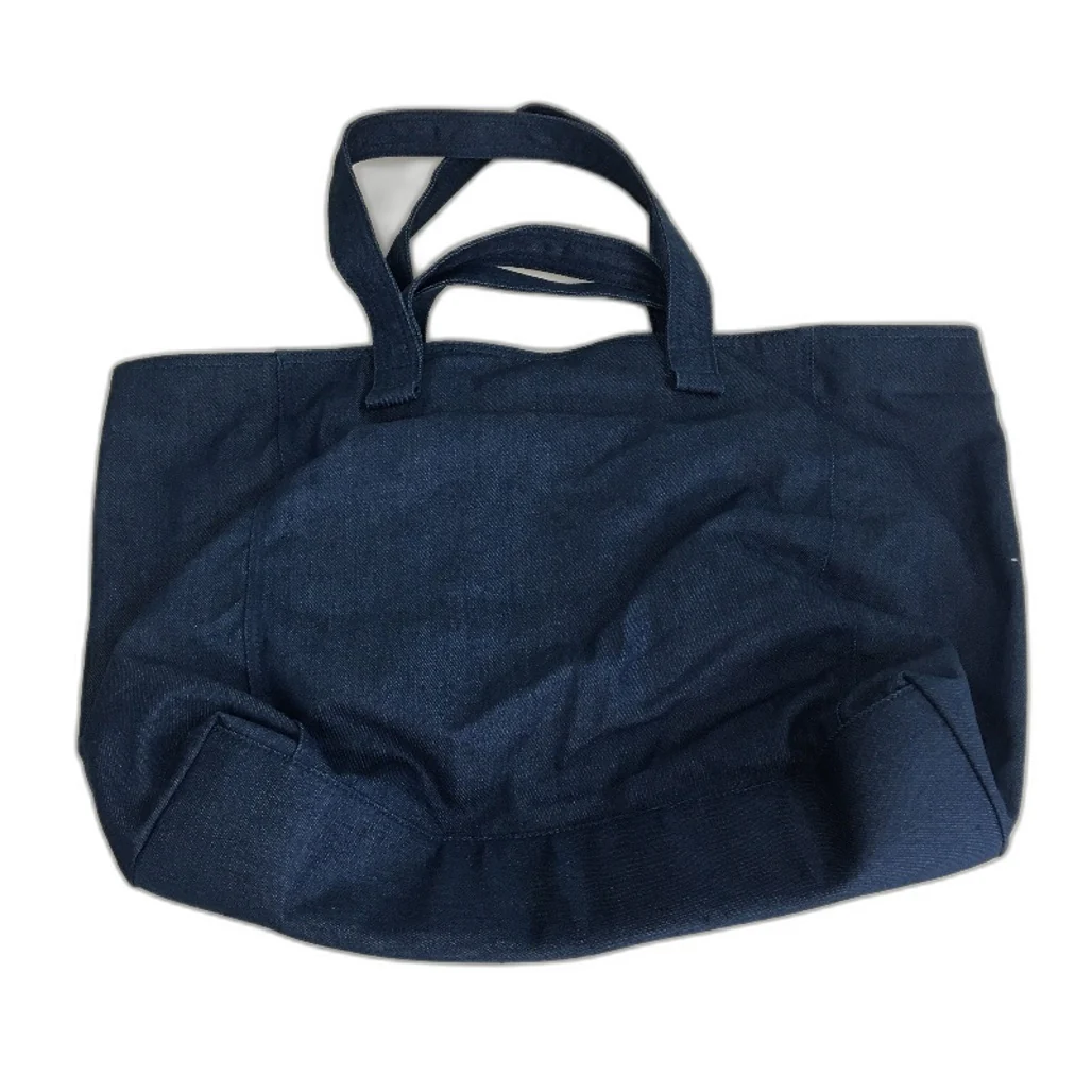 Lightweight Blue Denim Multi Pocket Nappy Bag Large Tote Large Shoulder Bag NEW - Image 2