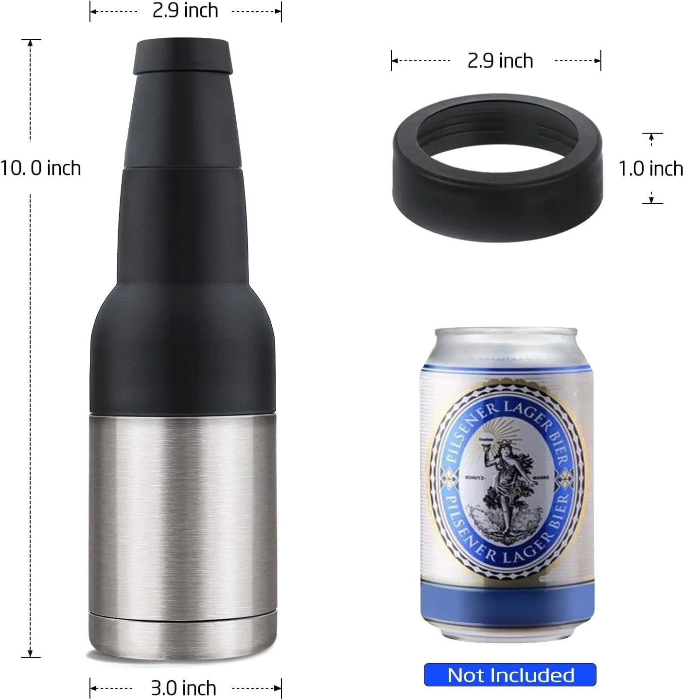 Nineway Premium Beer Cooler and Stubby Holder with Opener Gifts for Lovers - Image 5