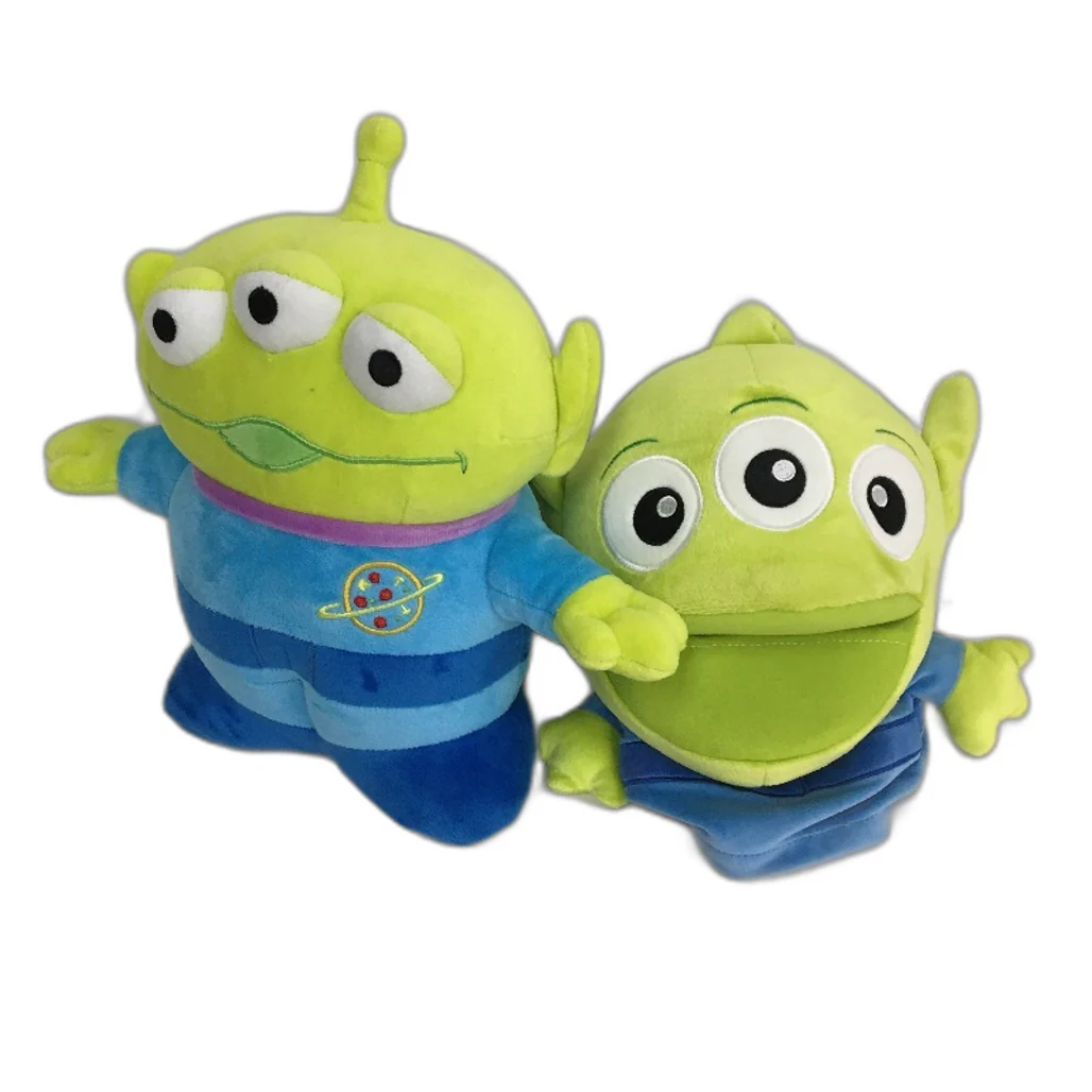 Disney Pixar Toy Story 5 Piece Plush Buzz Lightyear & Alien Puppet Toy Pack NEW - Image 3