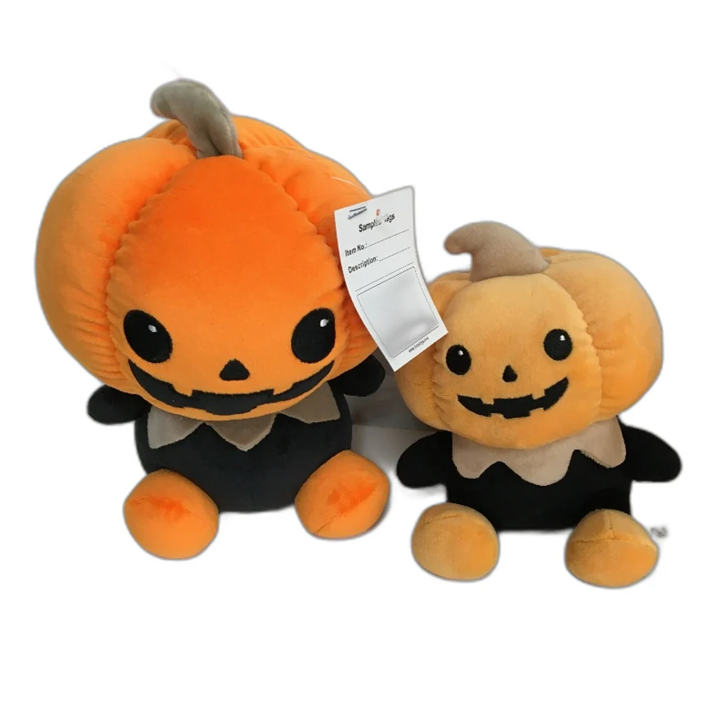 COLLECTABLE Halloween Various Sized & Colours Pumpkin Stuffed Toy Pack NEW - Image 3
