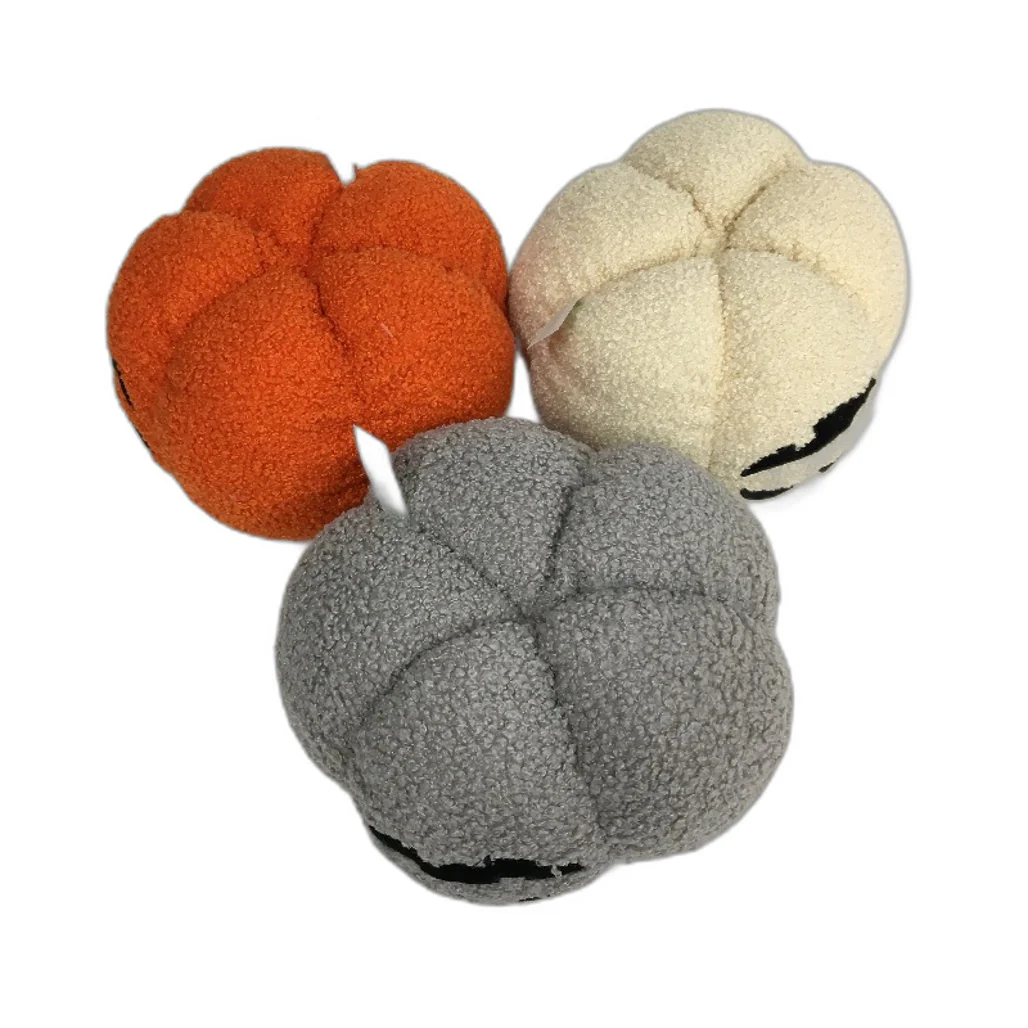 COLLECTABLE 6Pce Various Halloween Pumpkin Yarn Sherpa Look Stuffed Toy Pack NEW - Image 4