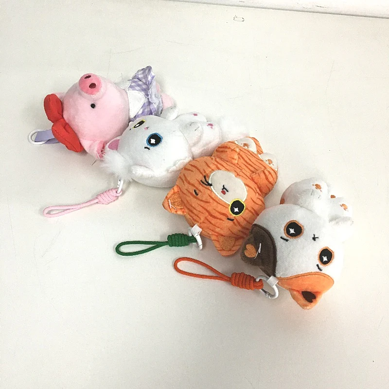 Clipable Pram School Backpack 8 Piece Mini Stuffed Toy Pack Various Animals NEW - Image 4