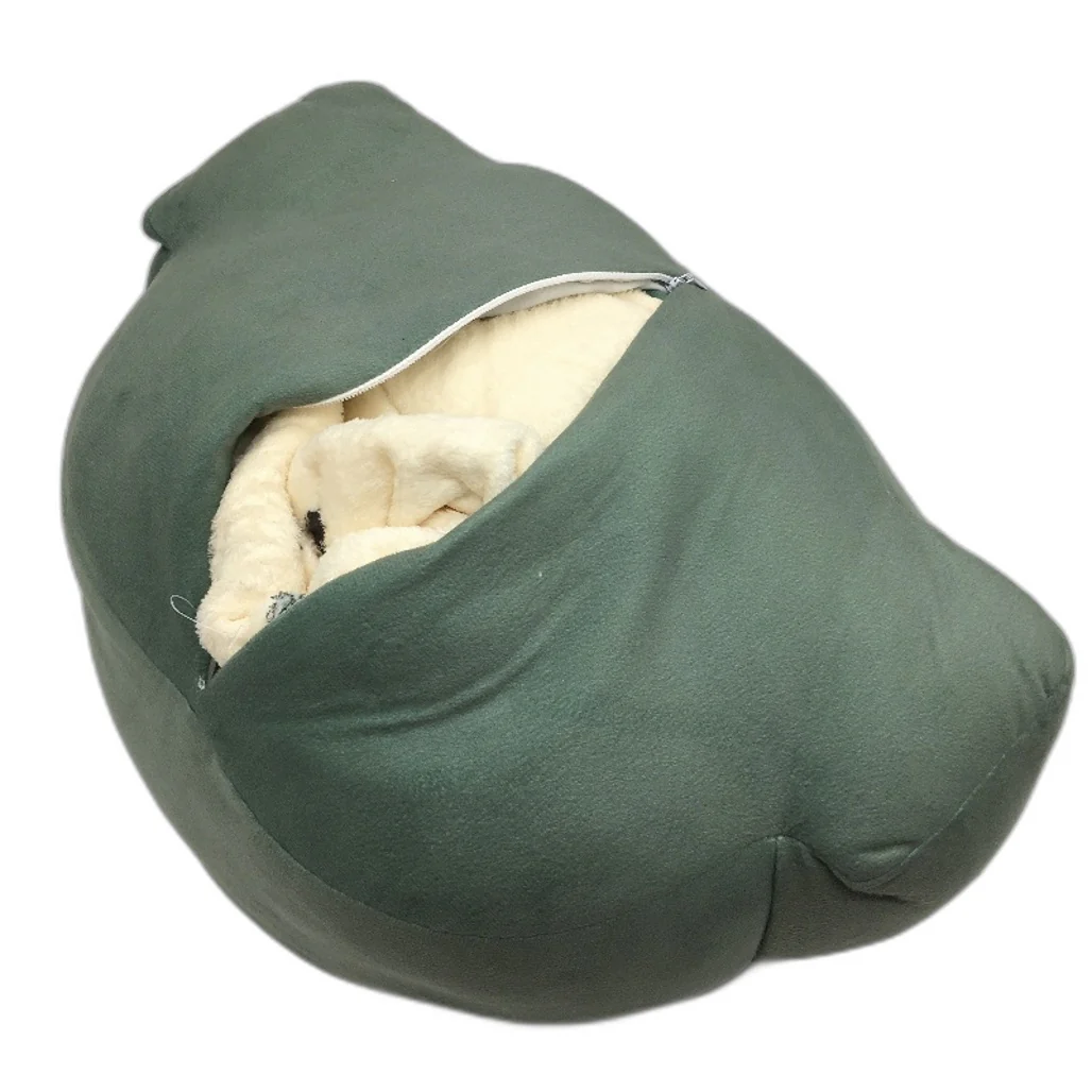 Jurassic Park Olive Green Travel Pillow Zipper Storage With 75x100cm Blanket NEW - Image 4