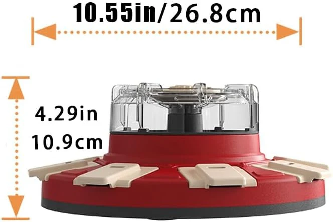 Slow Feeder Dispenser Interactive Puzzle Toy for Dogs in Red & Black NEW - Image 2