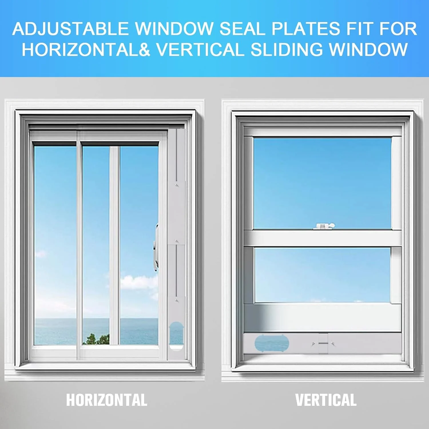 Kerykwan Portable Air Conditioner Window Door Kit with Exhaust Hose - Image 5