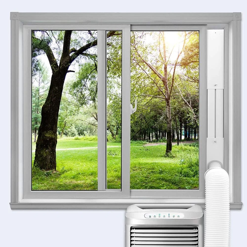 Kerykwan Portable Air Conditioner Window Door Kit with Exhaust Hose - Image 7