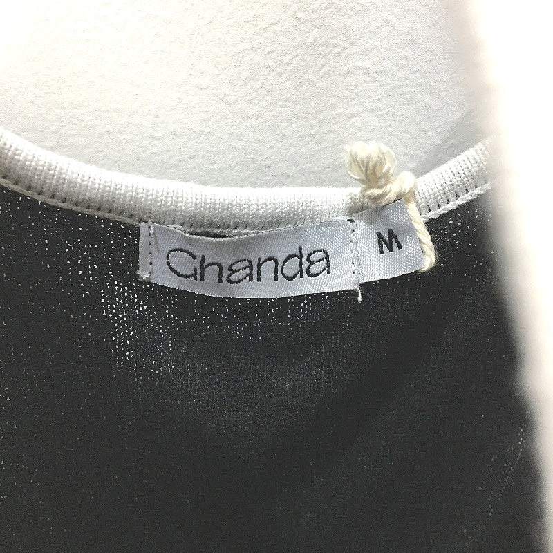 Ghanda Black White Trim Euphoria Knit Fabric Slim Fit Dress Ladies Size M NEW - Image 4