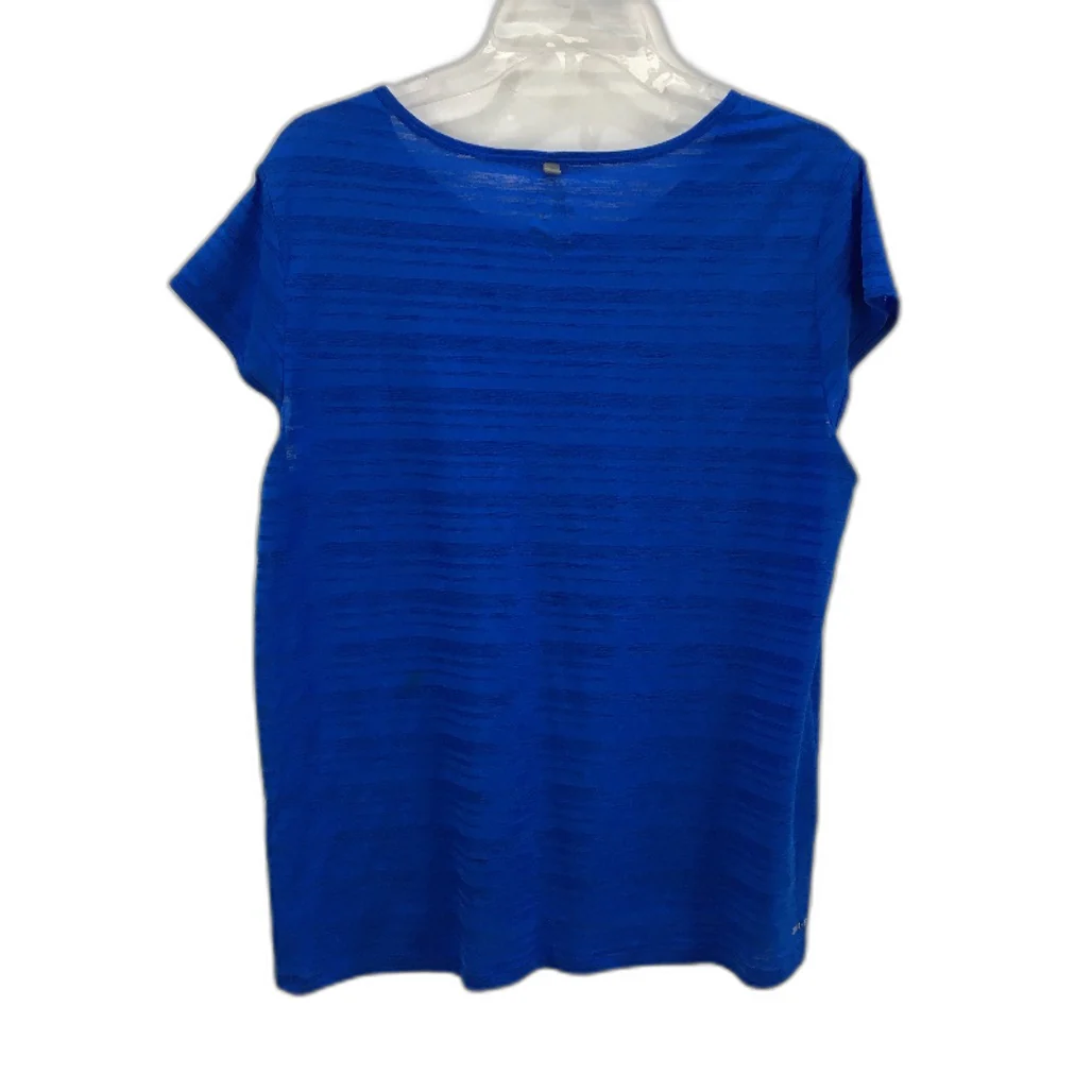 Nike Dri Fit Royal Blue Lightweight Active Wear T-Shirt Top Ladies Size Large - Image 2