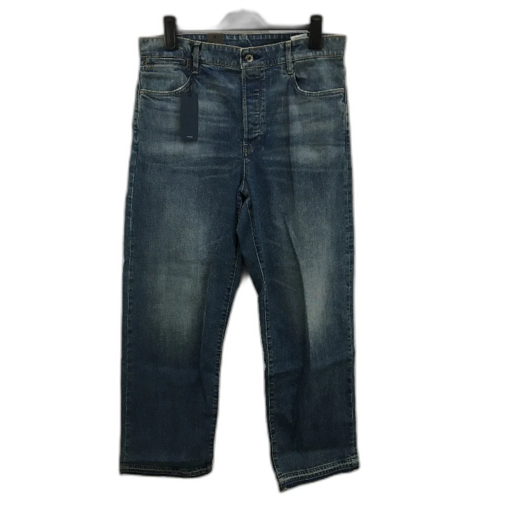 G-Star Raw Tedie Ultra High Straight Button Fly Faded Jeans Ladies W33 L34 NEW