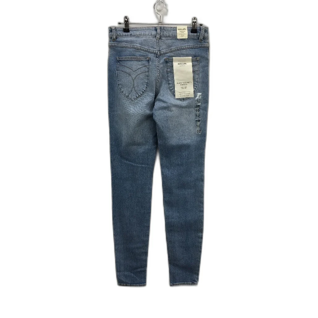 Rollas Westcoast Ankle Mid Rise Skinny Denim Blue Jeans Ladies 28 AUS 10 NEW - Image 2