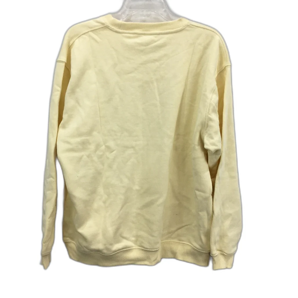 Subtitled Originals Lemon Yellow Crew Neck Oversized Jumper Ladies XS NEW - Image 2