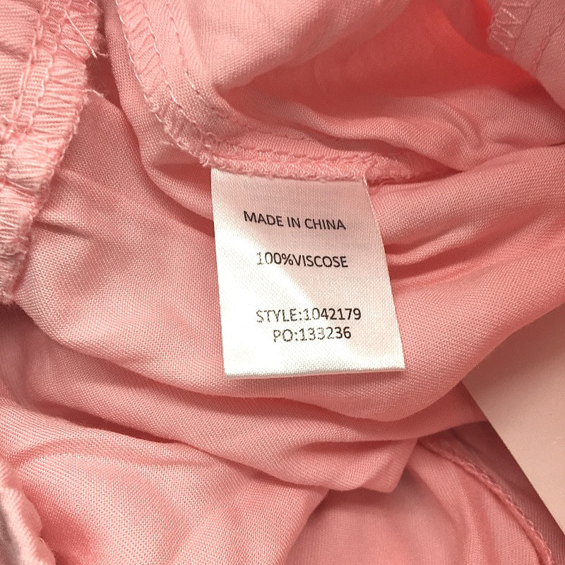 Rockmans Candy Pink Crop Below Knee Eyelet Hem Pants Ladies Size 20 NEW - Image 6