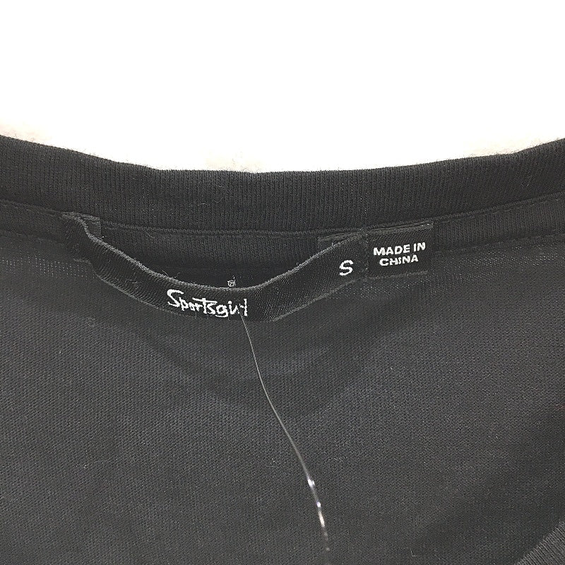 Sportsgirl Black Lightweight Soft Cotton Modal Short T-Shirt Ladies Size S NEW - Image 3