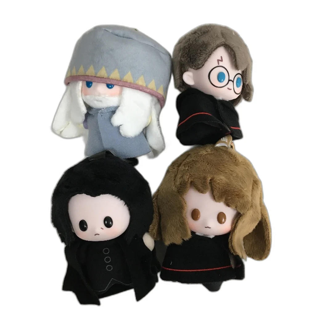 Harry Potter Navy Soft Make Up Beauty Case & 4 Pce Character Bag Clip Pack NEW - Image 2