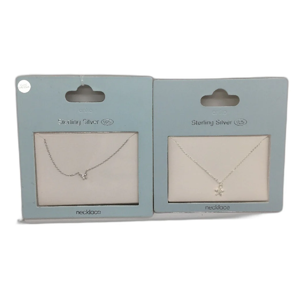 BULK PACK Jewellery 6 Piece Sterling Silver 925 & Cubic Zirconia Necklaces NEW - Image 4