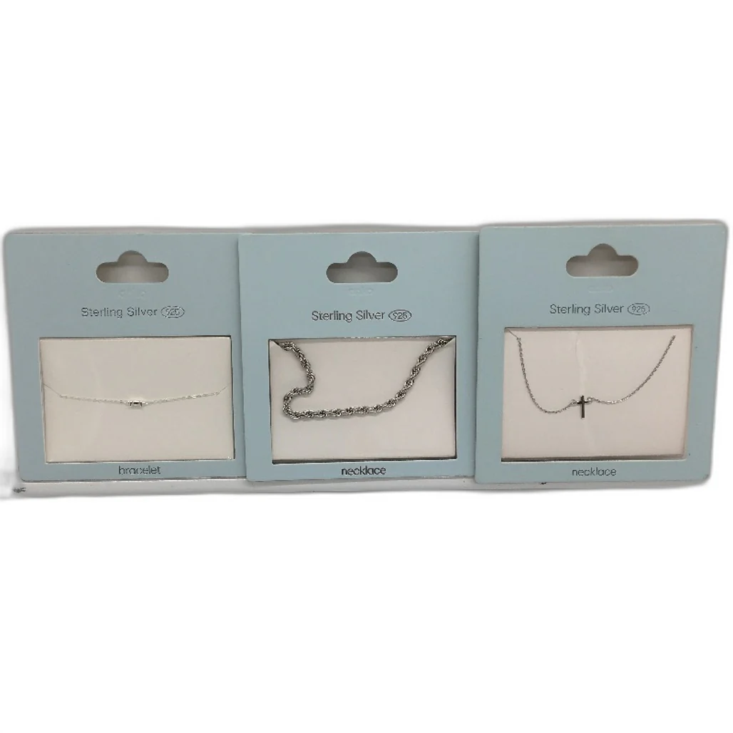 BULK PACK 8Pc Necklace Bracelet & Earring Sterling Silver 925 Jewellery Pack NEW - Image 4