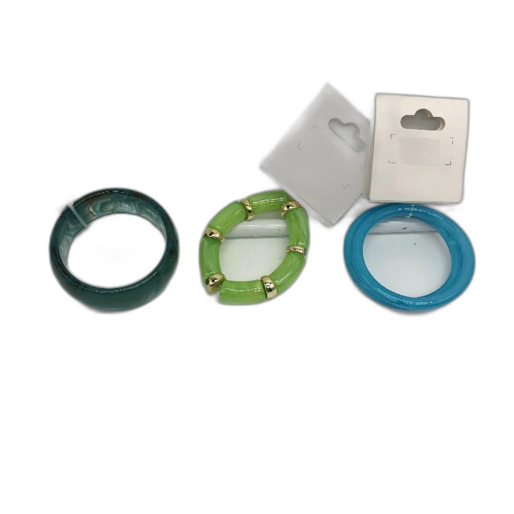BULK PACK 8 Piece Green & Blue Tone Themed Assorted Fashion Jewellery Pack NEW - Image 4
