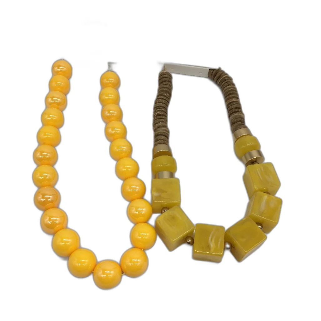 BULK PACK 8 Piece Sunny Yellow Tone Themed  Assorted Fashion Jewellery Pack NEW - Image 4