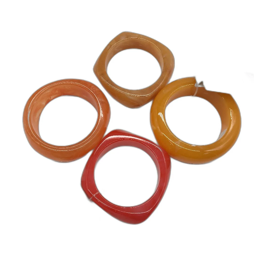 BULK PACK 10 Piece Orange Red Tone Themed Assorted Fashion Jewellery Pack NEW - Image 2