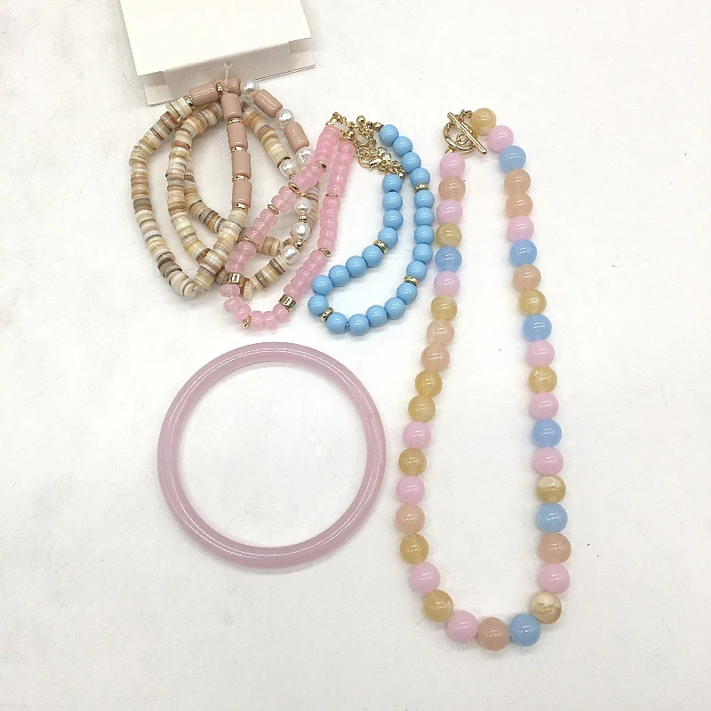 BULK PACK 10 Piece Purple Pink Tone Themed Assorted Fashion Jewellery Pack NEW - Image 2