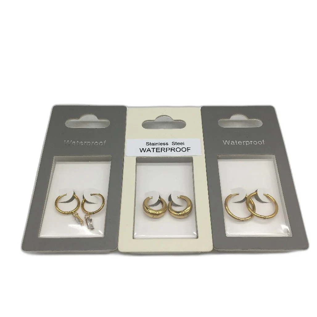 BULK 10Pce Necklace Earring Waterproof Stainless Steel Gold Plated Jewellery NEW - Image 2
