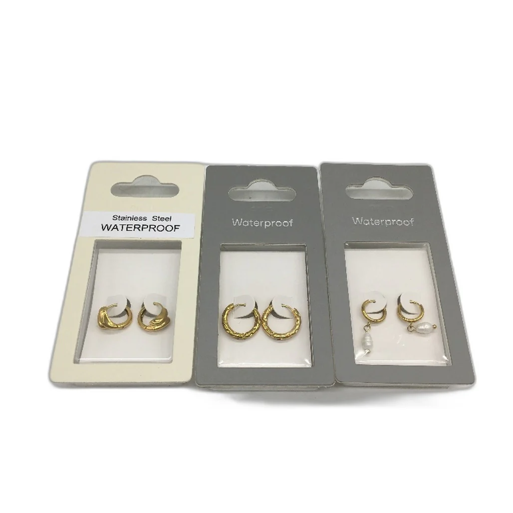 BULK Necklace Earring 10Pce Waterproof Stainless Steel Gold Plated Jewellery NEW - Image 2