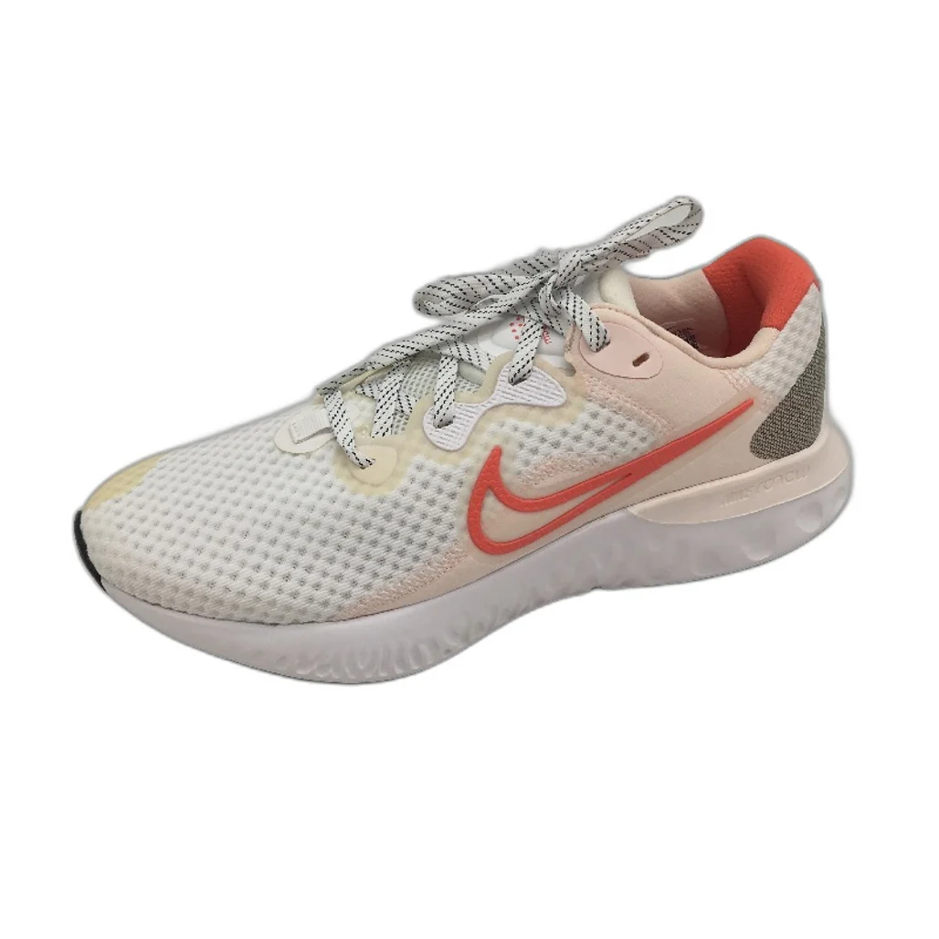 NIKE Renew Run 2 Running Sneakers Pink & White Ladies Size US 10 EU 42 NEW