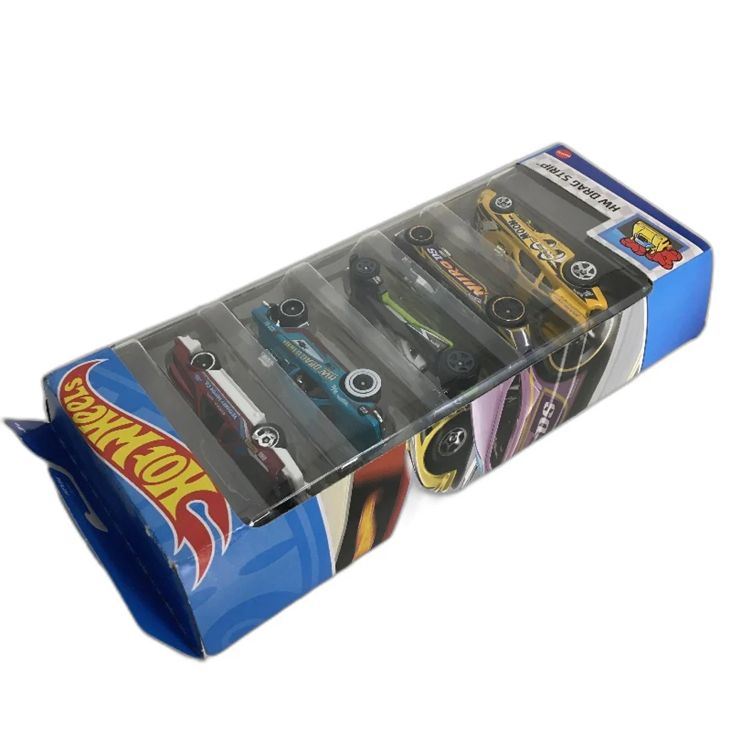 Mattel Hot Wheels 2023 Metal Die Cast HW Drag Strip 5 Car Set Inc Mustang NEW - Image 3