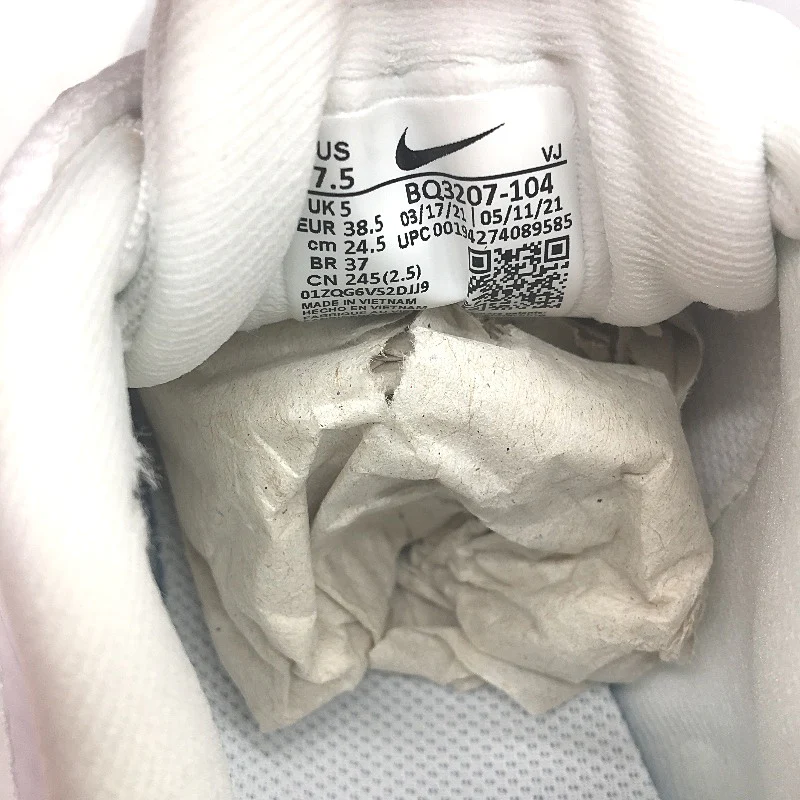 NIKE Revolution 5 Solid White Running Sneakers Ladies Size US 7.5 EU 38.5 NEW - Image 4
