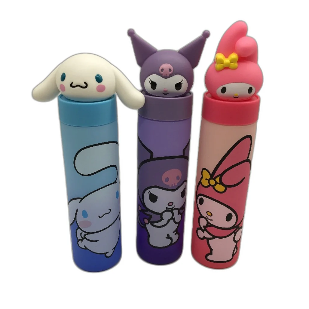 Sanrio Hello Kitty & Friends 3x 700ml Drink Bottles Inc Cinnamoroll & Kuromi NEW